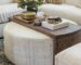 Waterfall Ottoman Overlay - 58"