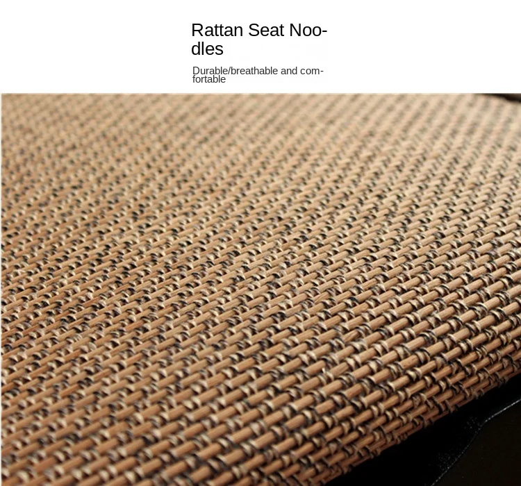 Rattan Storage Stool – Solid Wood Entryway Bench with Hidden Storage - Pouf Ottoman - Sc8d4309f895043b5b0725546301dc6e7c